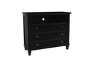 TAMARACK MEDIA CHEST- BLACK