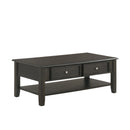 EVANDER COFFEE TABLE WITH DRAWER-ESPRESSO