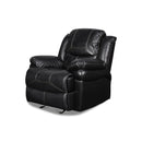 FLYNN GLIDER RECLINER-BLACK