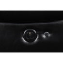 FLYNN SOFA W/LIGHTED BASE & PWR FR-BLACK