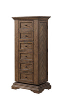 MAR VISTA SWIVEL LINGERIE CHEST W/MIRROR-WALNUT
