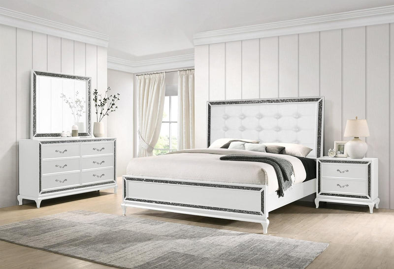 New Classic Furniture Park Imperial King Bed in White