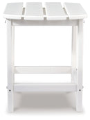Sundown Treasure End Table (Color: White)