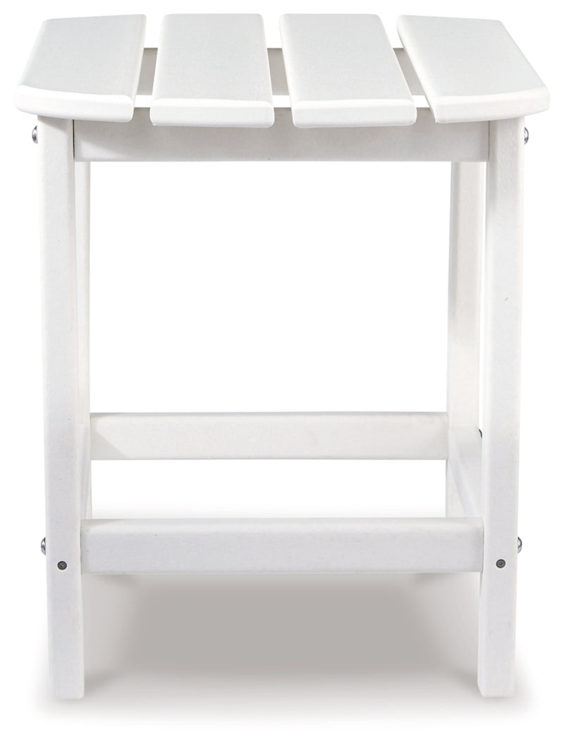 Sundown Treasure End Table (Color: White)
