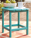 Sundown Treasure End Table (Color: Turquoise)