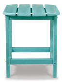Sundown Treasure End Table (Color: Turquoise)