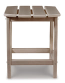 Sundown Treasure End Table (Color: Driftwood)