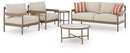 Bluff Trail Outdoor Love/Chairs/Tables Set (Set of 5)