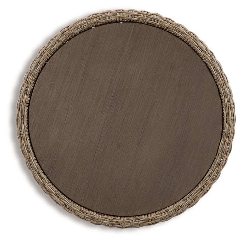 Danson 2 Swivel Lounge Chairs and End Table