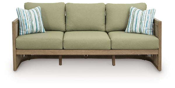 Serena Shores Outdoor Sofa with Cushion