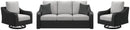 Beachcroft Outdoor Sofa and 2 Lounge Chairs