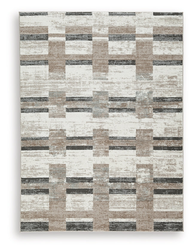 Alstone 5'3" x 7' Area Rug (Rug Size: 5' x 7')