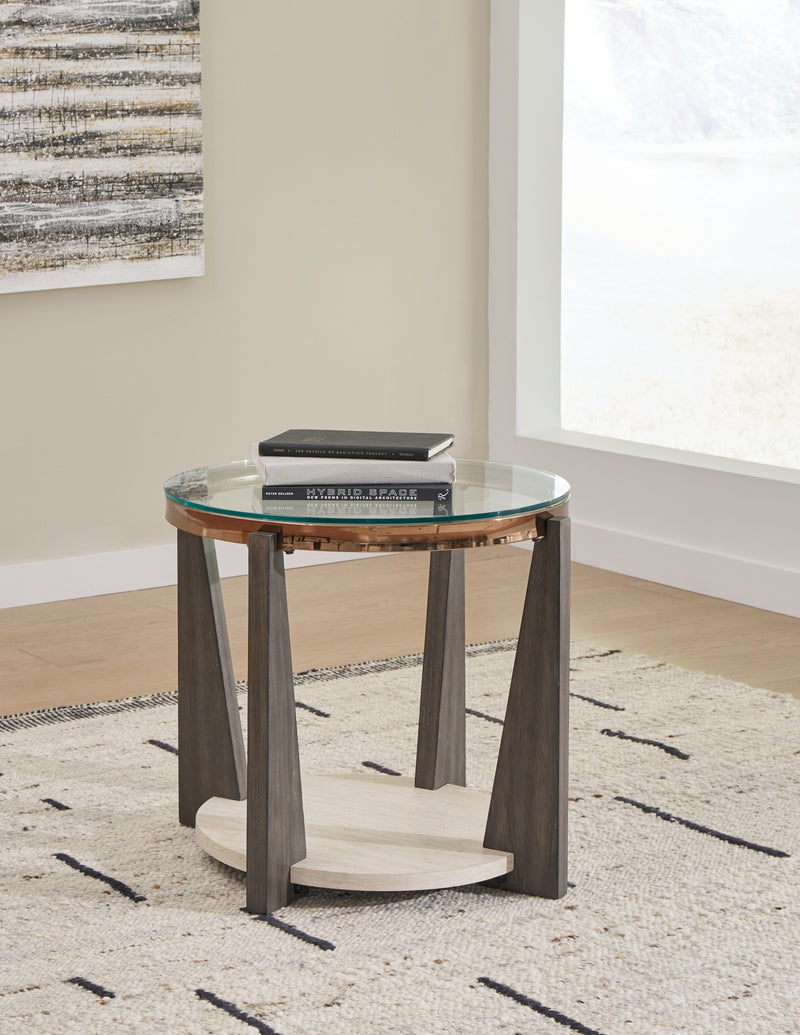 Frazwa Coffee Table and 2 End Tables