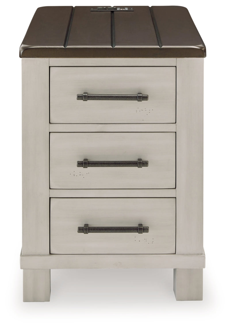 Darborn Lift-top Coffee Table and 2 Chairside End Tables