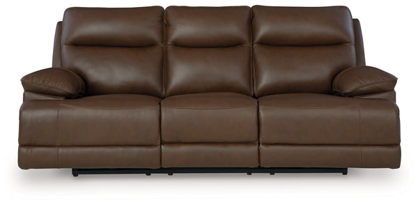 VonRyan Power Reclining Sofa (Color: Tobacco)