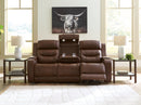 Knightington Power Reclining Sofa with Audio Seating