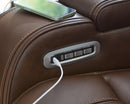 Knightington Power Reclining Sofa with Audio Seating