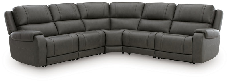 5Z - Pittson 5-Piece Power Reclining Sectional