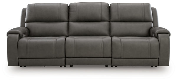 5Z - Pittson 3-Piece Power Sectional Reclining Sofa