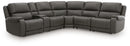 5Z - Pittson 6-Piece Power Reclining Sectional