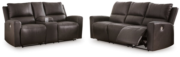 Boxmere Power Reclining Sofa and Loveseat