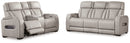Boyington Power Reclining Sofa and Loveseat