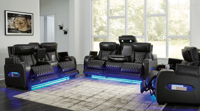 Boyington Power Reclining Sofa, Loveseat and Recliner