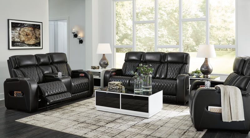Boyington Power Reclining Sofa, Loveseat and Recliner