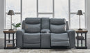 Mindanao Power Reclining Loveseat with Console 7