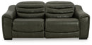 Center Line 2-Piece Power Reclining Sectional Loveseat