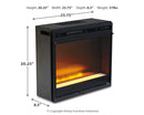 Entertainment Accessories Electric Fireplace Insert