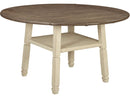 Bolanburg Counter Height Dining Drop Leaf Table 1