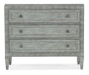 Charleston - Three-Drawer Chest - LIght Blue