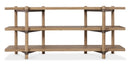 Vineyard Row - Console - Light Brown