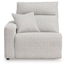 Modmax II Power Reclining Sectional with Chaise and Audio Console