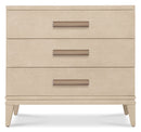 Westwood - Three-Drawer Nightstand - Beige
