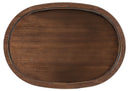 Melange - Contours Side Table - Dark Brown