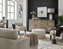 Melange - Asher Four Door Entertainment Credenza - Dark Brown