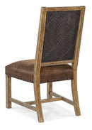 Big Sky - Side Chair (Set of 2) - Dark Brown