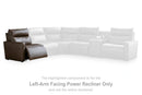 ModZ Power Reclining Sectional with Audio Console