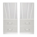 Europa - Nightstand Panels (Set of 2) - White