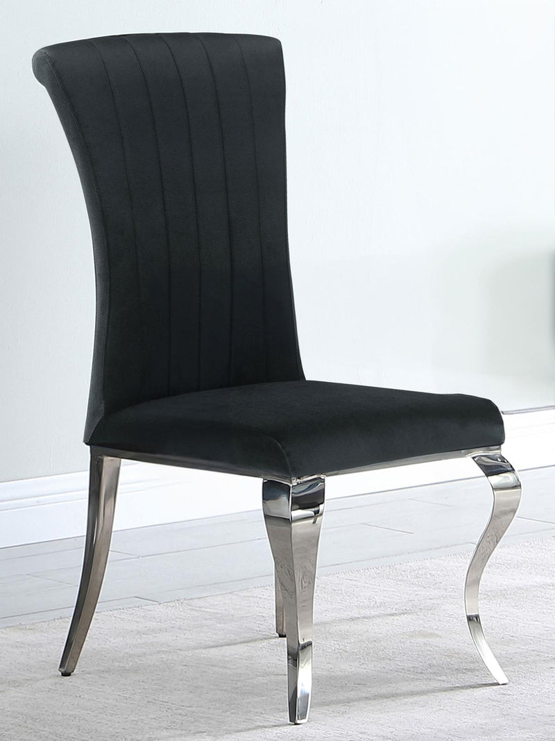 Hollywood Glam Chrome Side Chair image