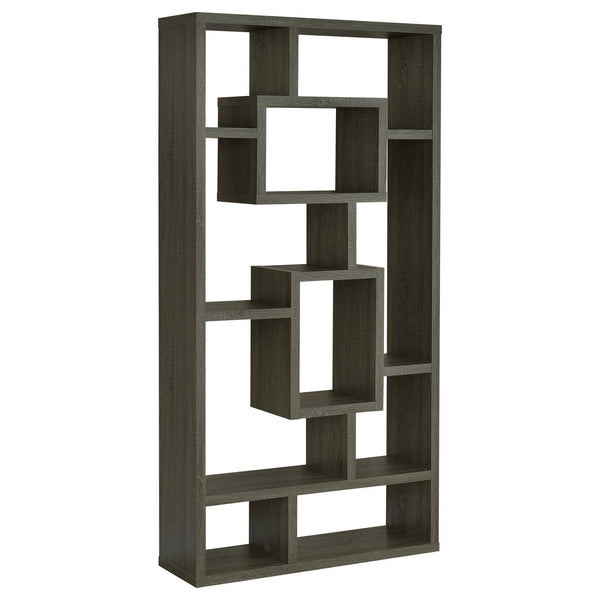 G800512 Contemporary Weathered Grey Bookcase image
