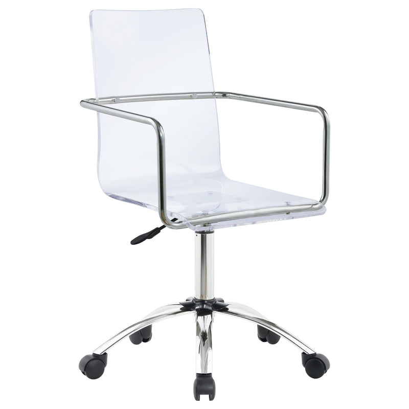 G801436 Contemporary Clear Acrylic Office Chair image