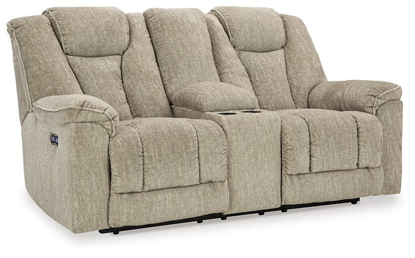 Hindmarsh Power Reclining Loveseat with Console image
